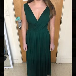 Forest Green Formal Dress